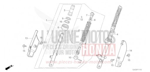 FRONT CUSHION CRF50FN de 2022